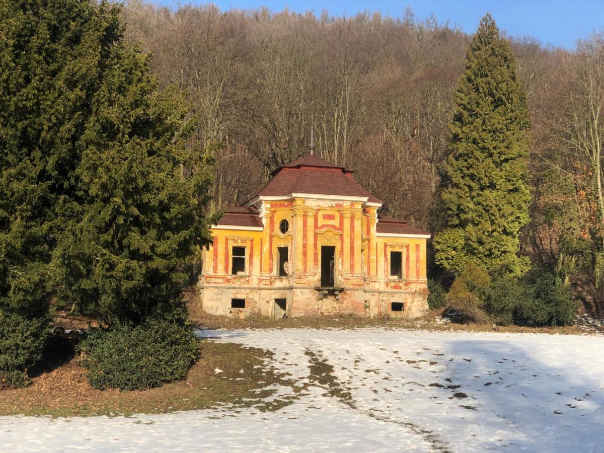 Pokoje V Chalupe Pod Milesovkou Velemin Luaran gambar